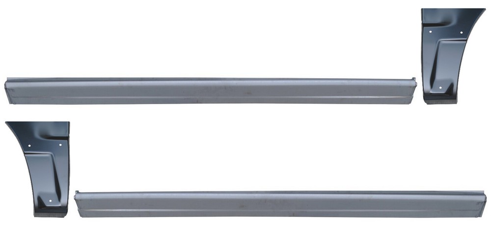 2002-2006 Avalanche Slip-On Rockers Quarter Front Sections Models With Cladding