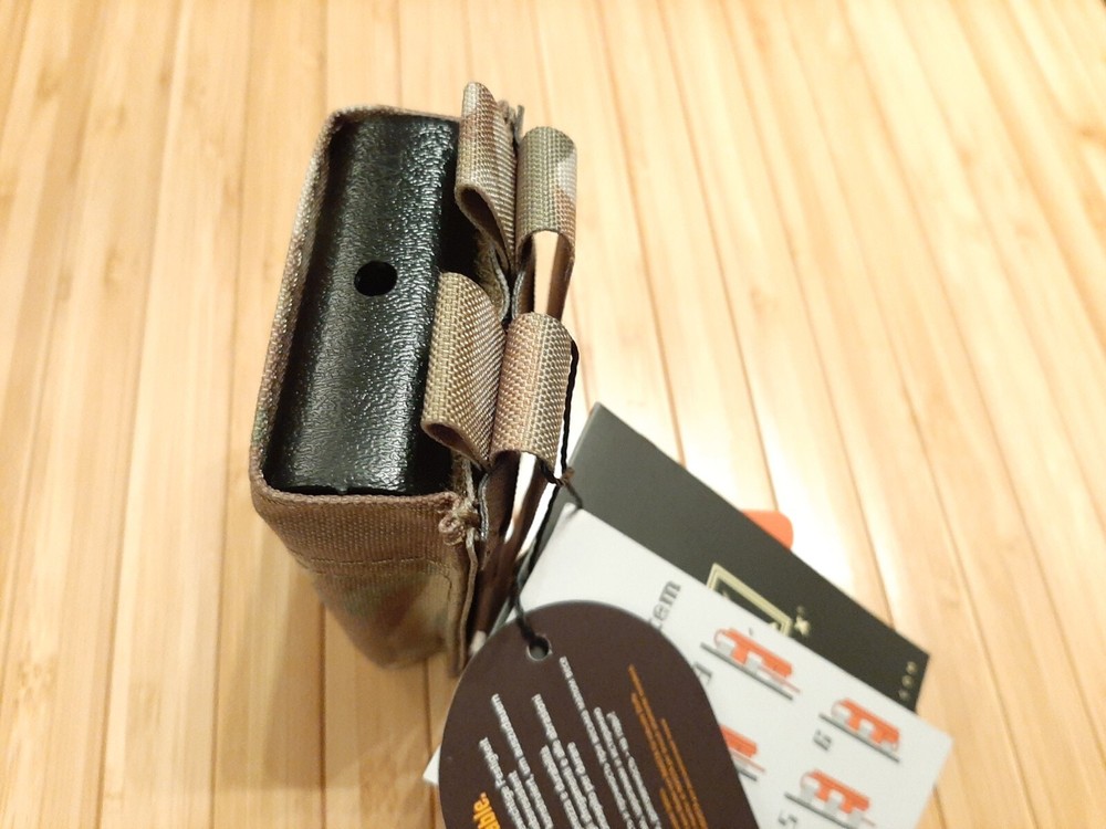 Krydex CAMO MOLLE 5.56 MAG POUCH WITH QUICK RELEASE / POUCH INSERT