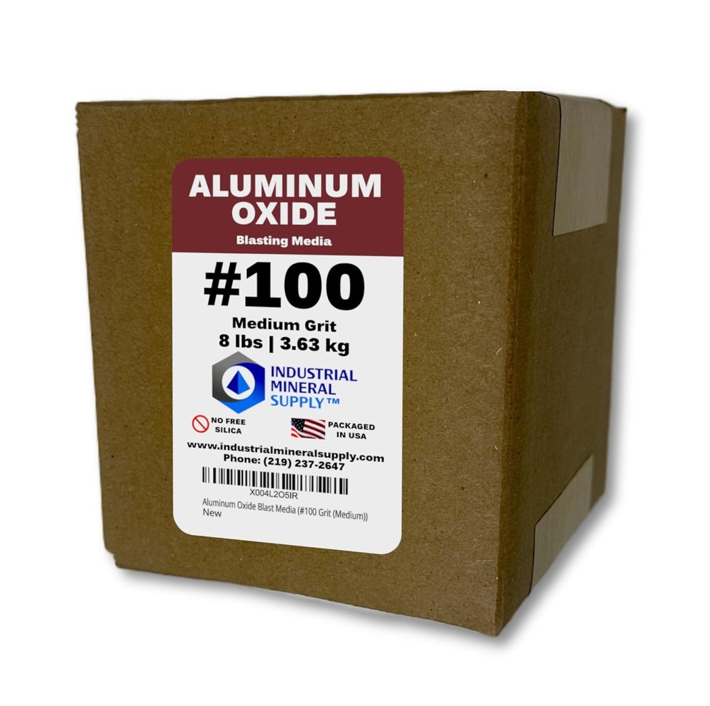 Aluminum Oxide Blast Media Medium #100 Grit