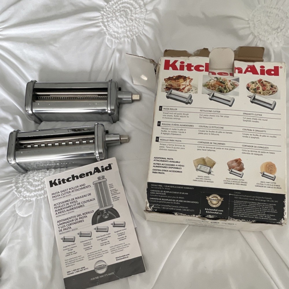 KitchenAid KPRA 2 Pieces only Cutter Attachments for Stand Mixer