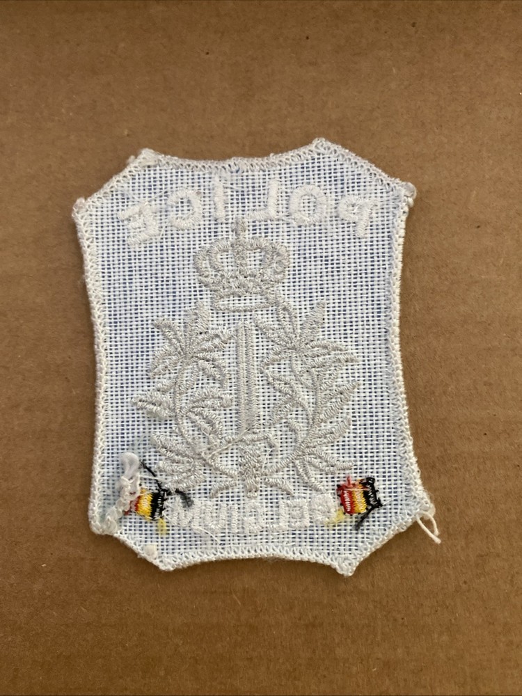 Police Patch Belgium