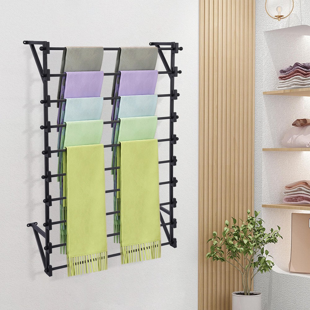 10-Tier Wire Spool Rack Holder Large Ribbon Cable Rack