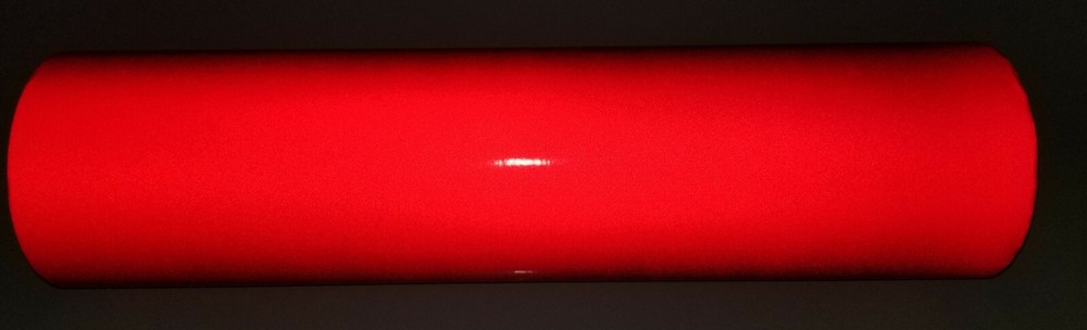 Red Reflective Sign Vinyl 24" x 30 ft Plotter Cutter