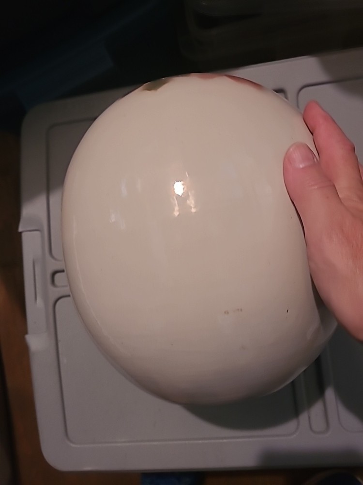 VTG. HUGE EGG VASE OR DECORATION