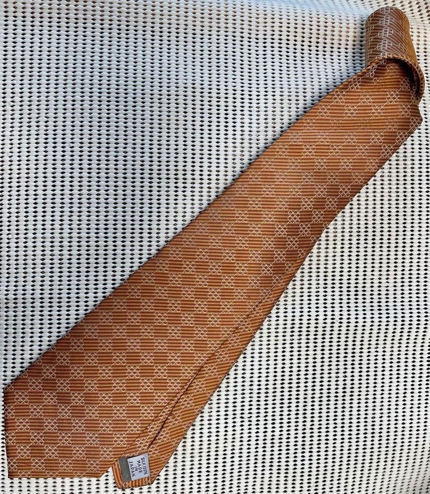 renoma brown tie
