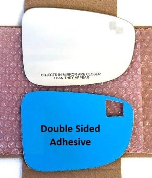 Replacement Blind Spot Mirror Glass with Full Size Adhesive for 2014-2018