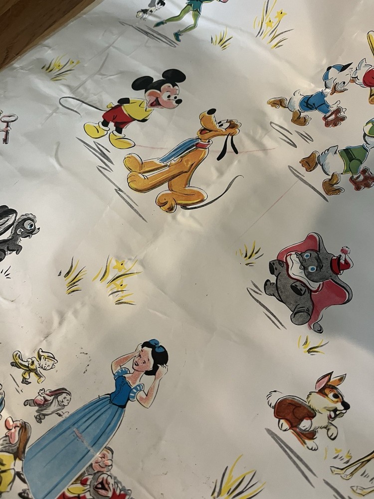 1959 Disney Contact Paper Roll