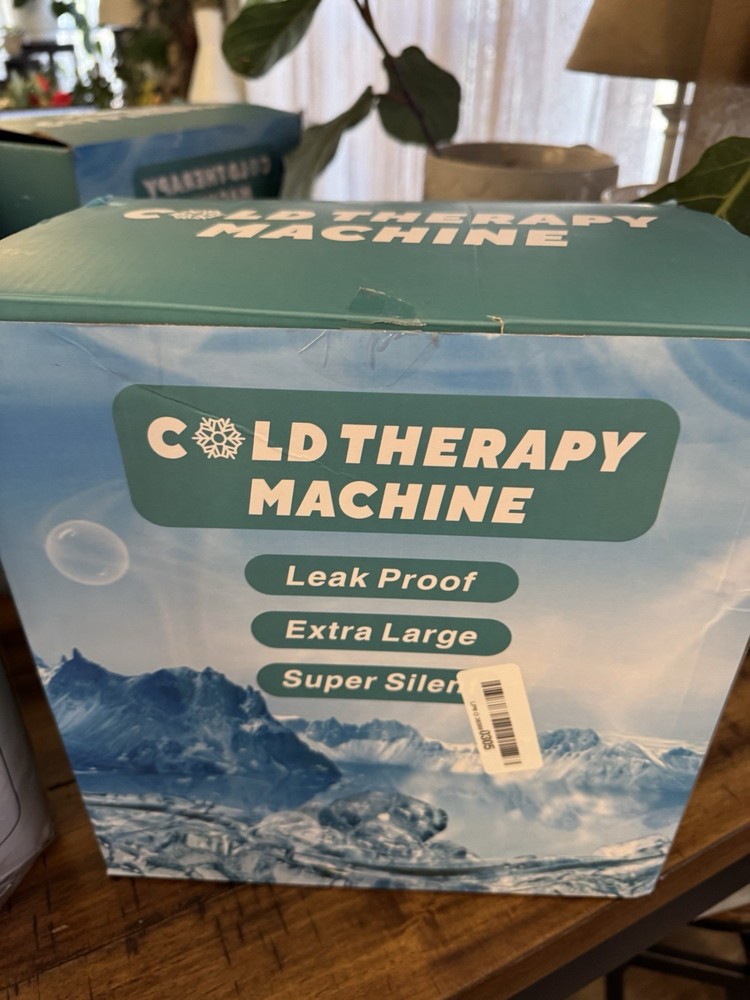 BRAND NEW Cold Therapy Machine Extra Large Ice Circulation System Healing w inst