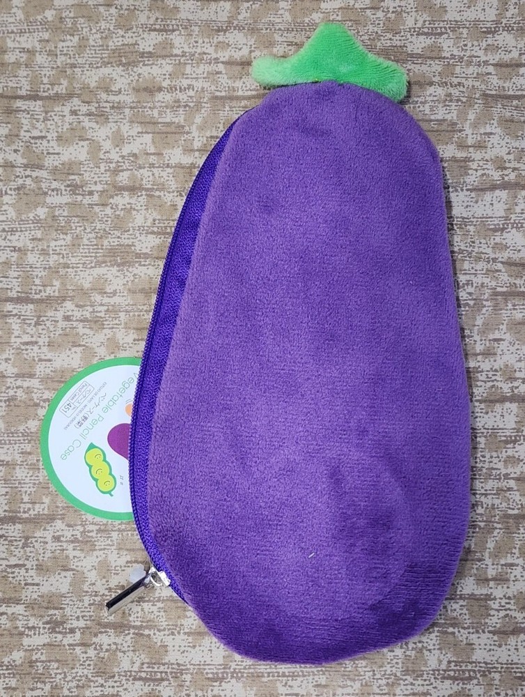 Pencil Case Veggie Eggplant