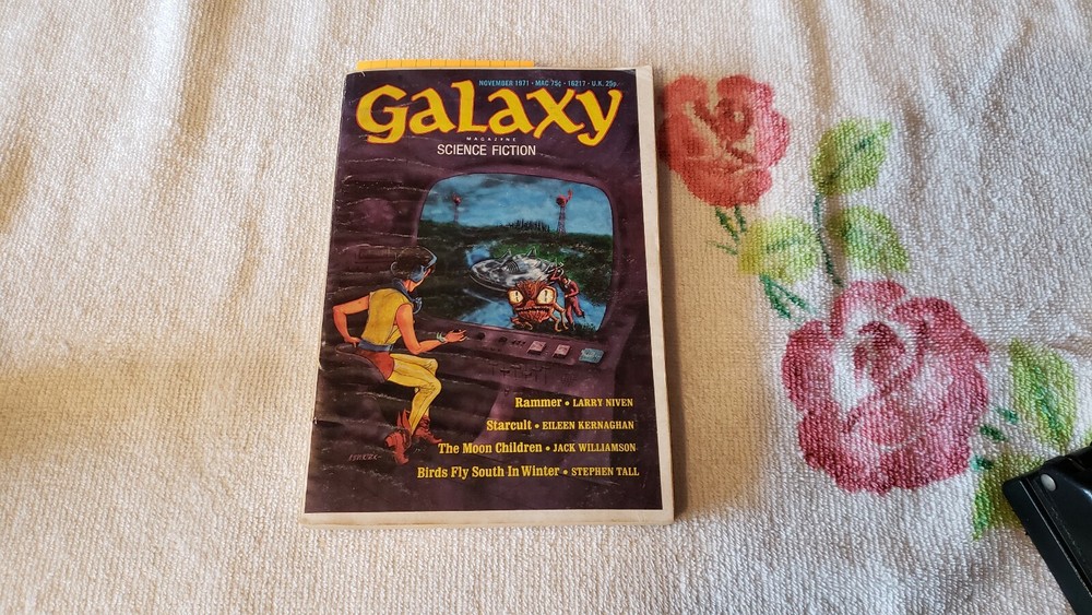 GALAXY MAGAZINE - NOVEMBER, 1971  *SIGNED*  -RH-
