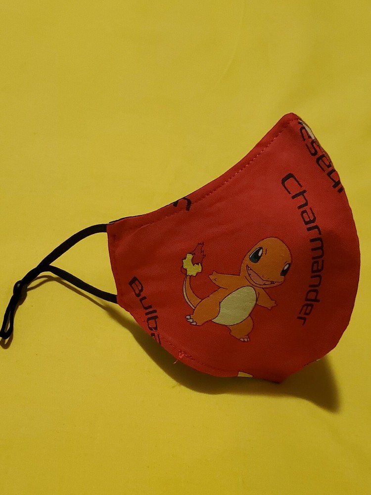 Youth Pokemon Adjustable Face Mask