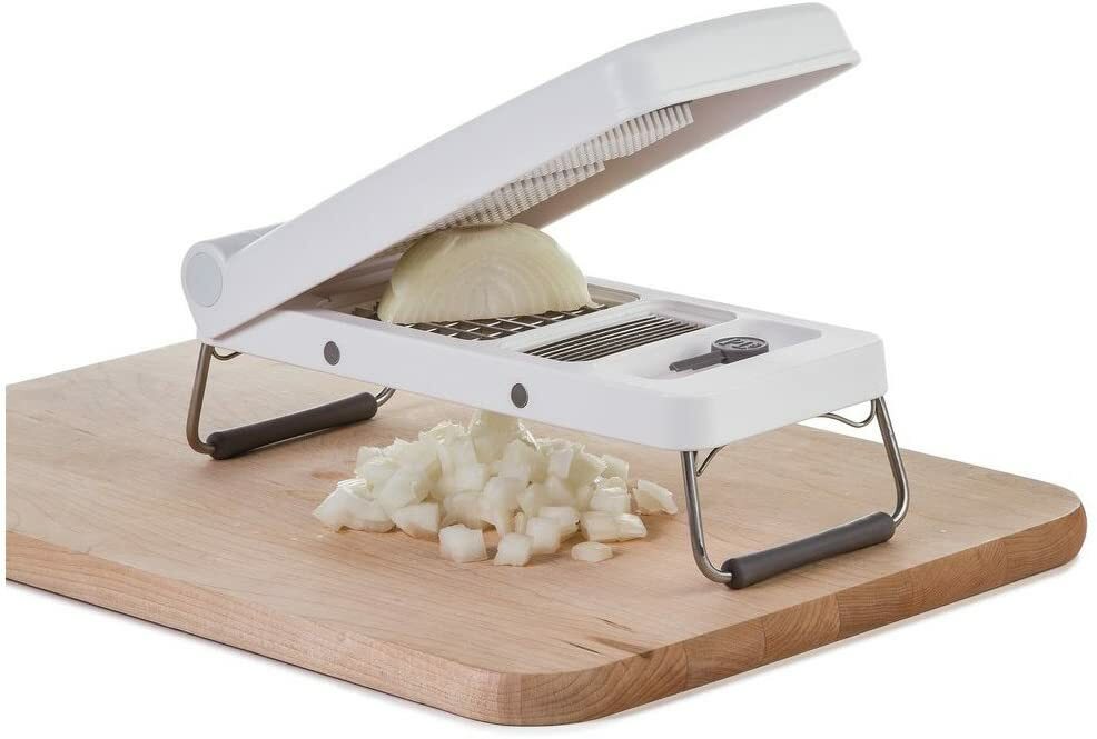 PL8 Professional 3 Cup Vegetable Chopper, White