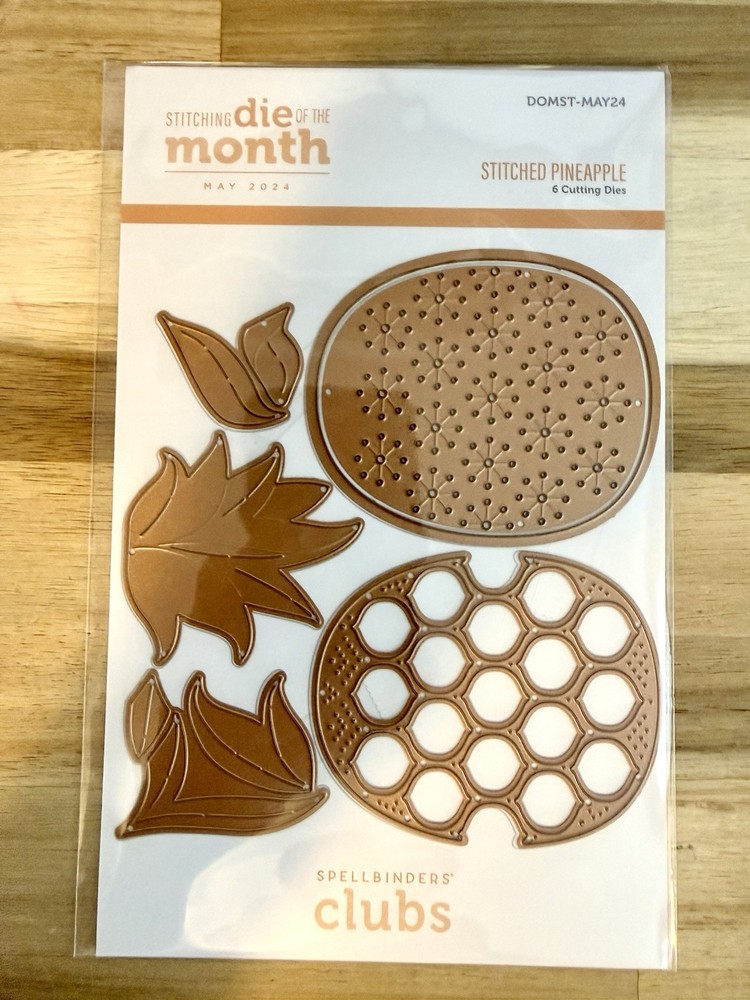 Spellbinders - Stitched Pineapple - DOMST-MAY24