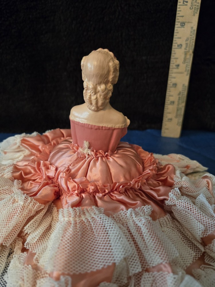 Vintage pin cushion half doll