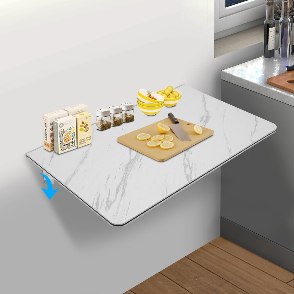 Folding Wall Desk Wall-mounted Foldable Table Wall Mounted Laptop Table Desk