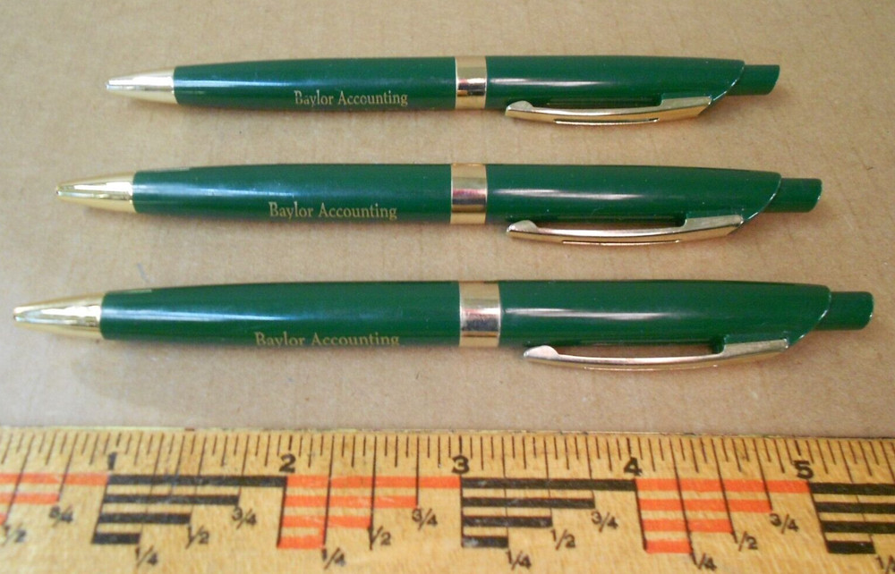 BAYLOR Accounting Pastors Discipleship Network Ballpoint Clicker Pens