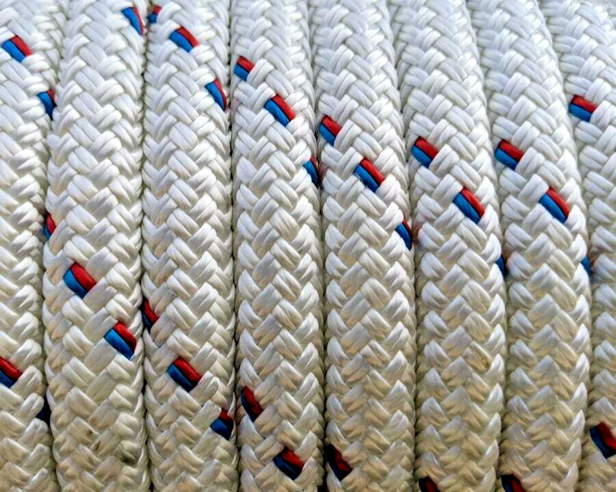 3/4" x 200' Double Braid Polyester Arborist Bull Rope Tree Rigging Line