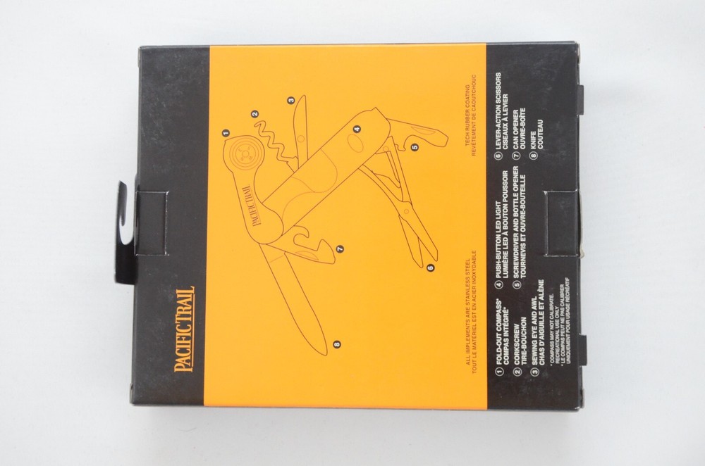 Pacific Trail Survivor Multi Tool Blue New in Box 41PA1204