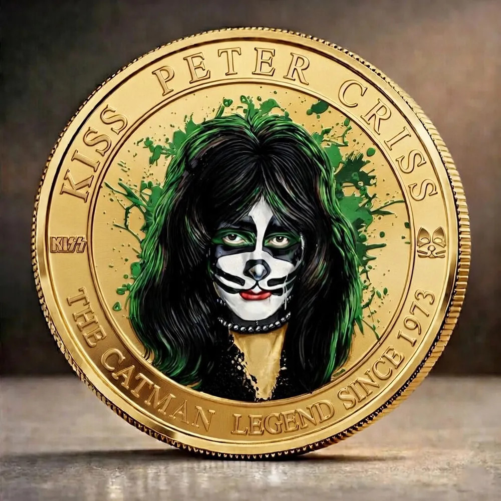KISS x Peter Criss Commemorative Coin
