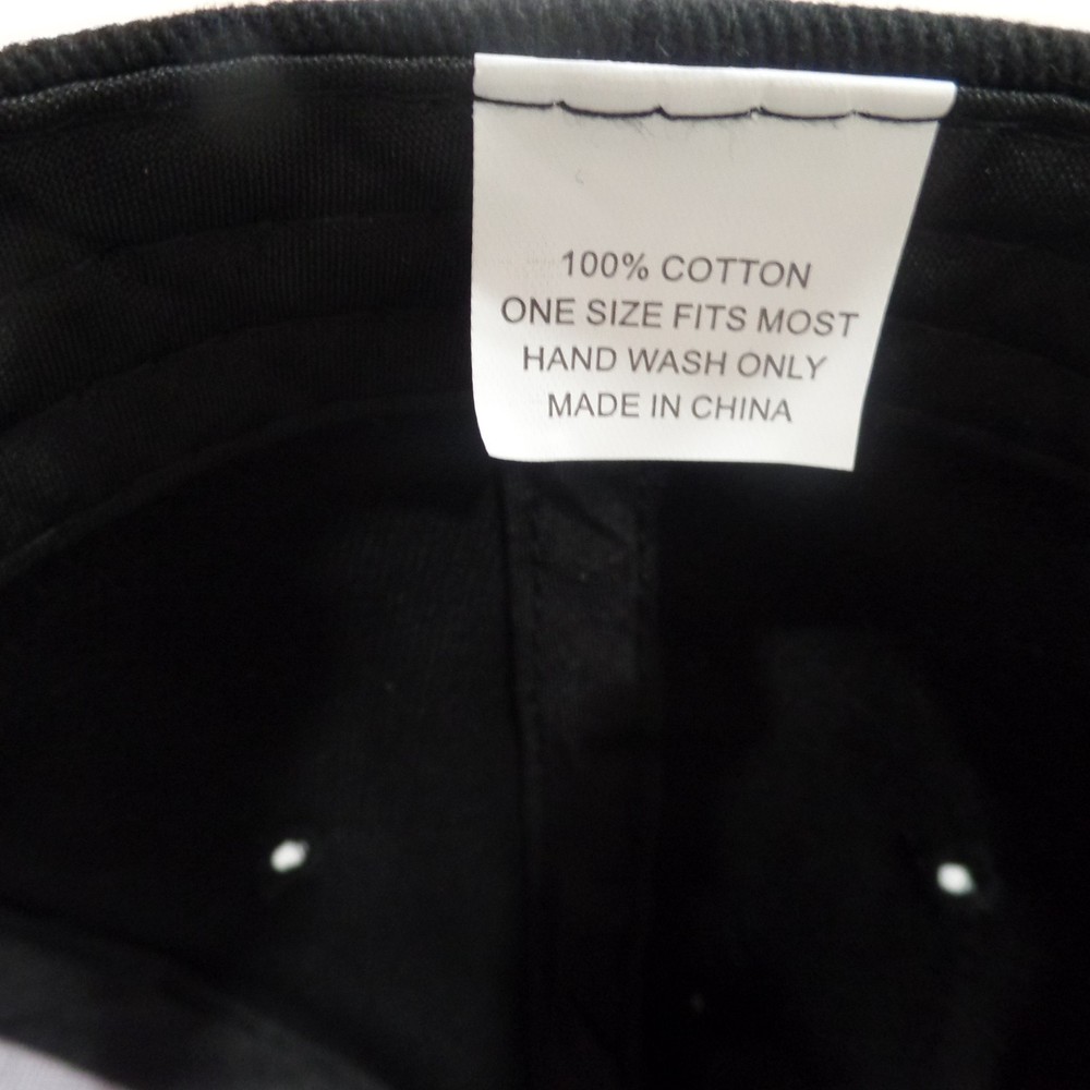 Garrett AT MAX Black Baseball Cap One Size Fits All Adjustable Strap