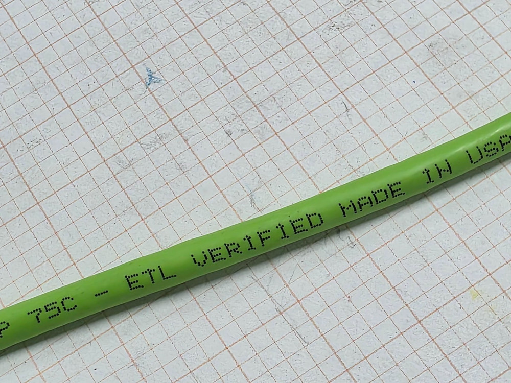 Commscope 2071E 23/4P Cat6 Gigaspeed XL U/UTP Plenum Network Cable Green /100ft
