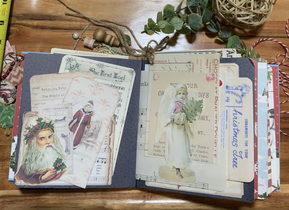 Christmas Handmade Junk Journal
