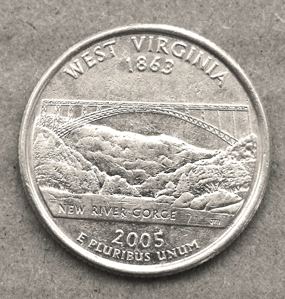2005 D all 5 State quarters