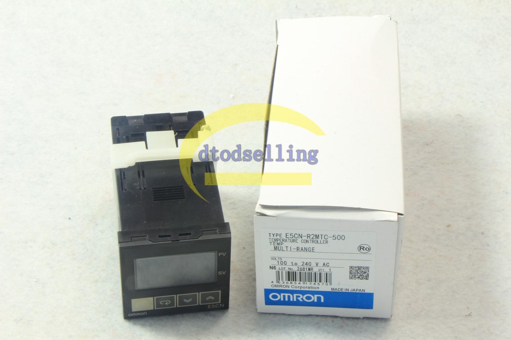 New Omron Temperature Controller E5CN-R2MTC-500 100-240VAC