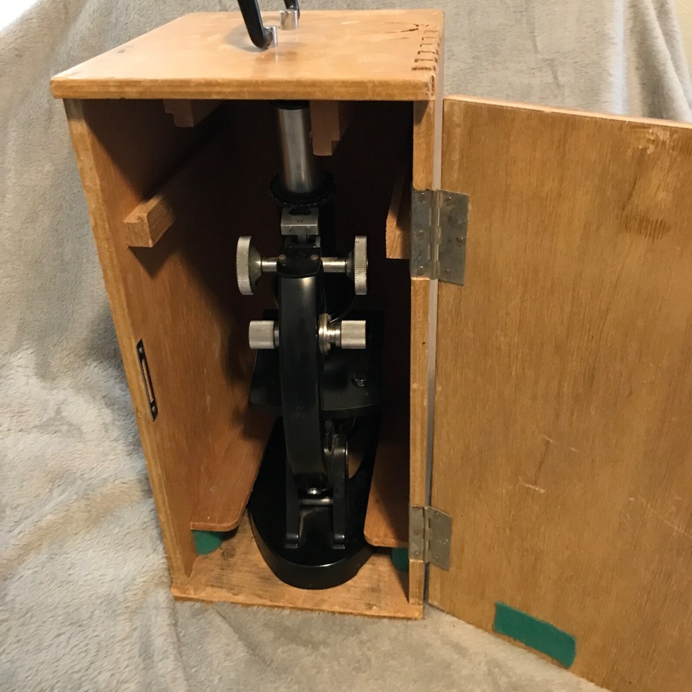 PRENTISS MICROSCOPE 1203 IN BOX JAPAN 2-0026