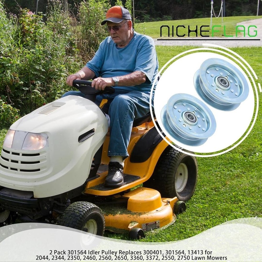 Dixie Chopper 301564 Idler Pulley (TSC)