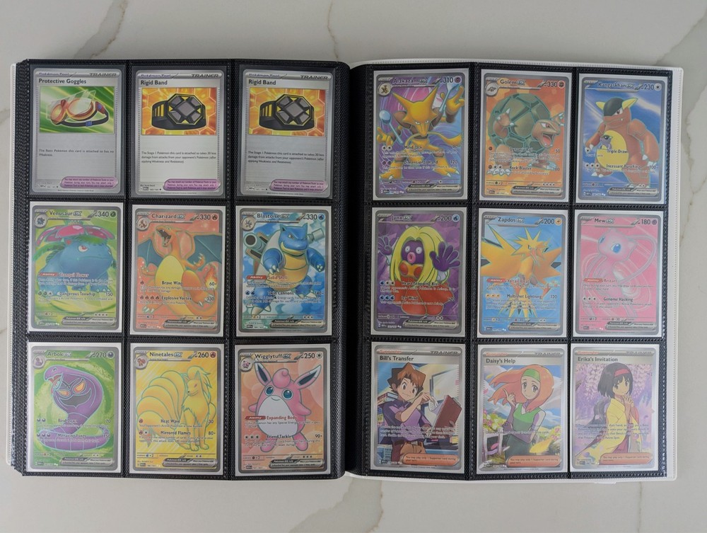 Pokémon 151 Partial Master Set w/ Binder + Promos!