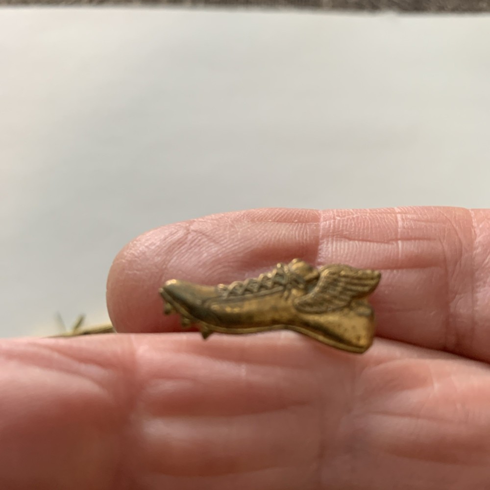 Brass Winged Shoe 1952 Pins