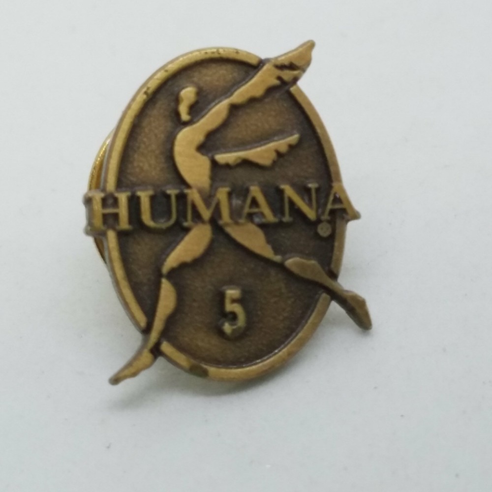 Humana 5 Oval Lapel Pin