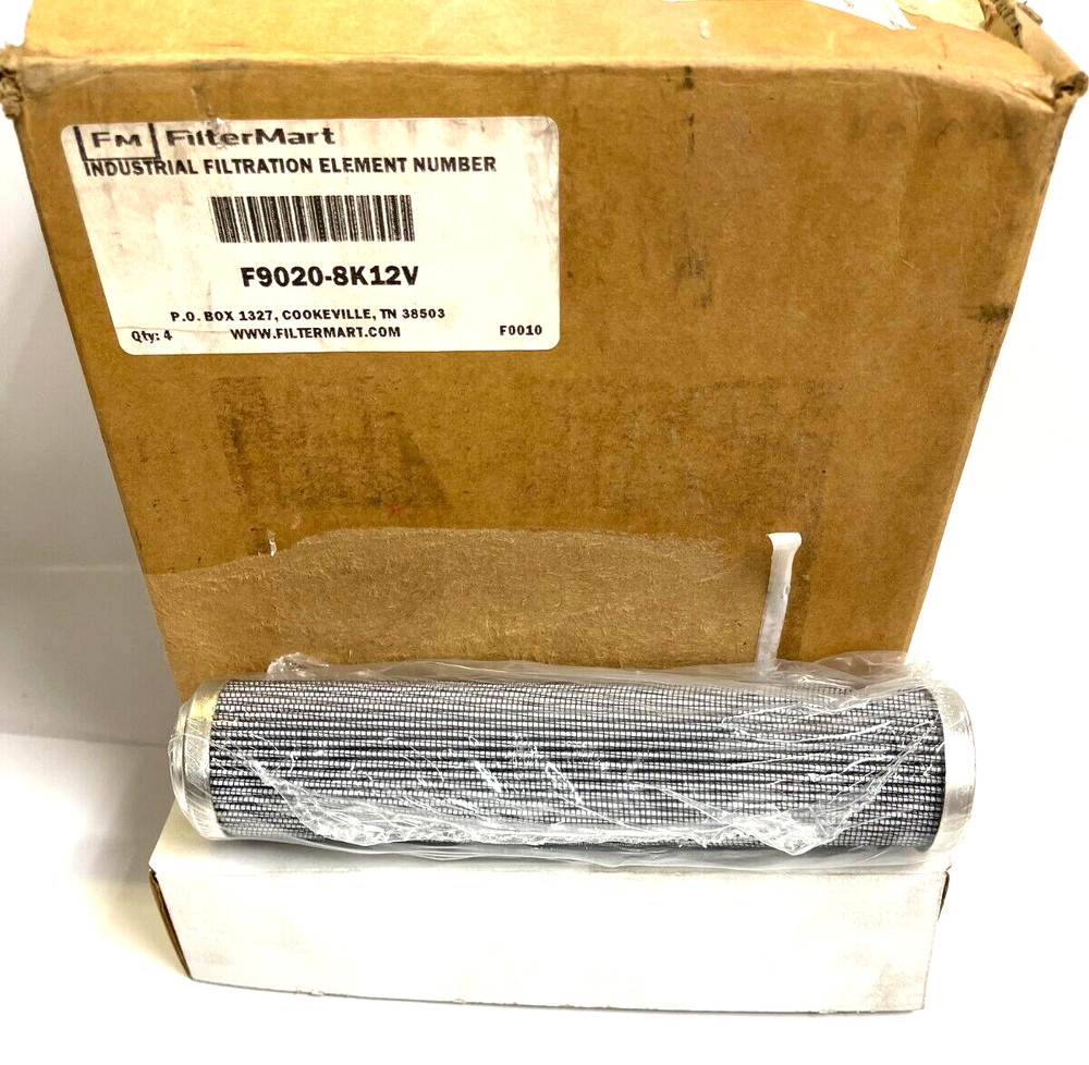 FILTER MART PLEATED MICROGLASS ELEMENT F9020-8K12V