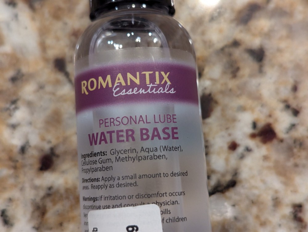 Romantix Essentials Lube It Personal Lube Water Based 2 fl oz