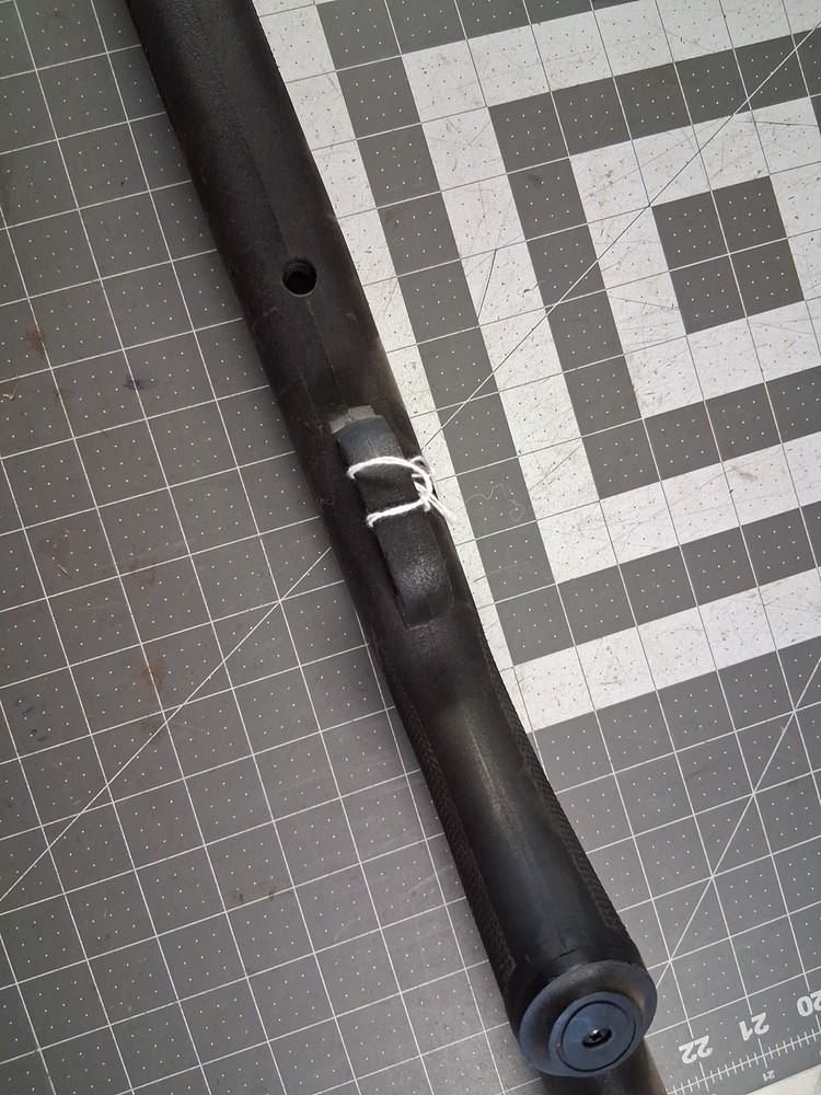 muzzleloader black powder stock black plastic traditions timber ridge