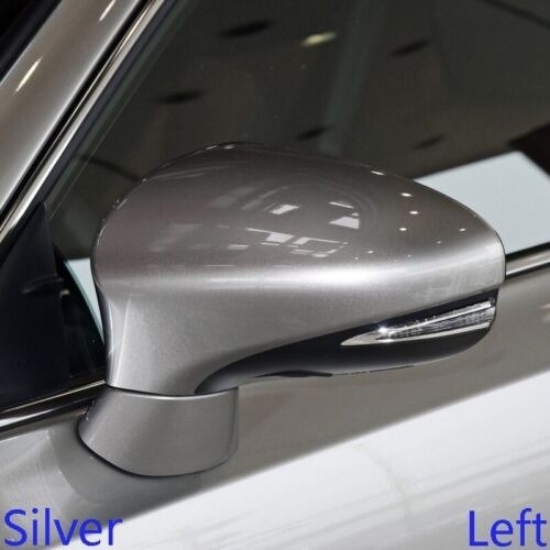 2PCS Titanium Silver Driver &PASSENGER Side Mirror Cover For Lexus LS 2013-2016