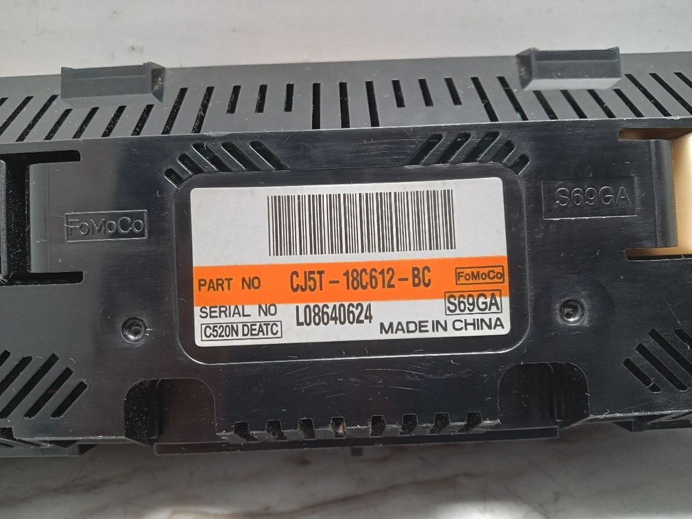 Used A/C Selector Switch fits: 2014 Ford Escape Front automatic temperature cont