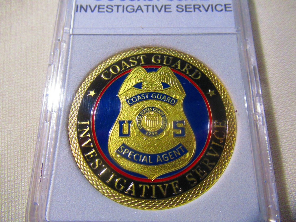 COAST GUARD INVESTIGATIVE SERVICE Challenge Coin