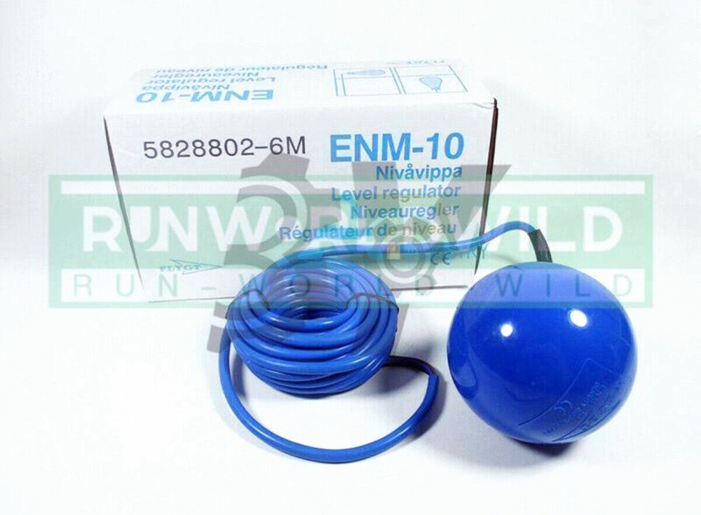 1 of New FLYGT ENM-10 6M Blue bulb type level switch