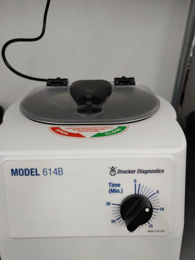 DRUCKER DIAGNOSTICS 614B Fixed Angle Single-Speed Centrifuge