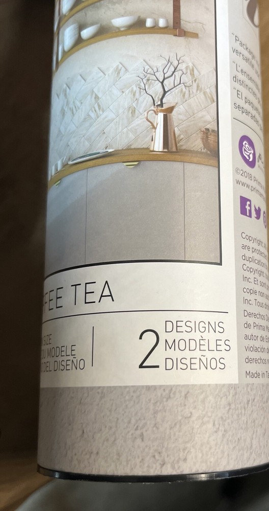 Re-Design Prima Transfer "Coffee Tea"