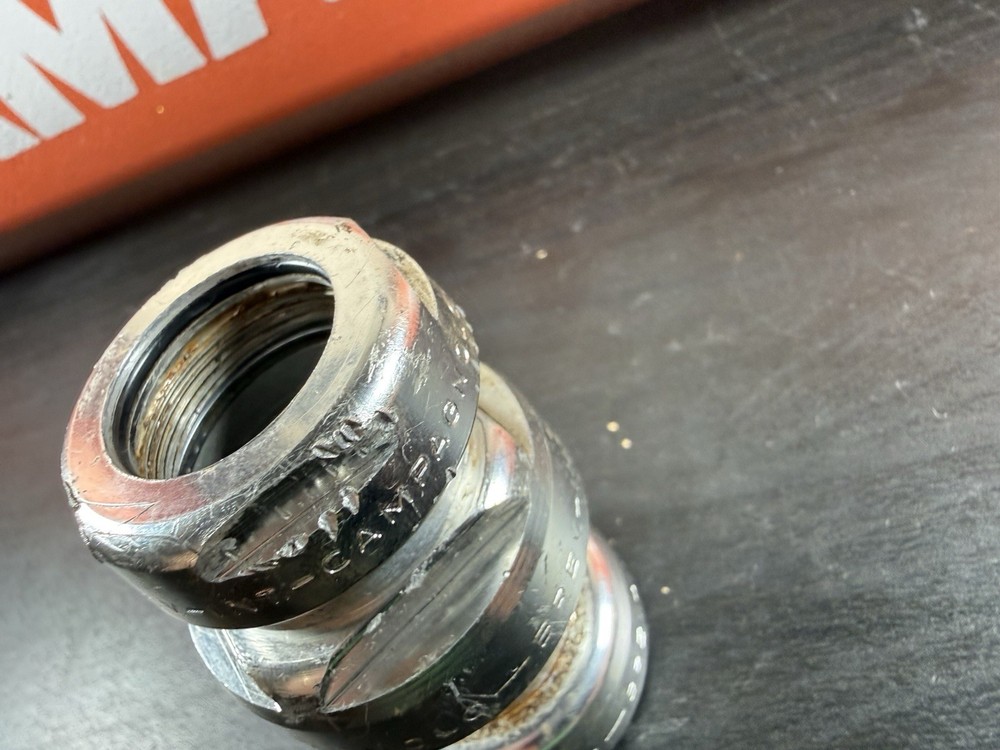 Vintage Campagnolo 1 Inch Threaded Headset Silver #18