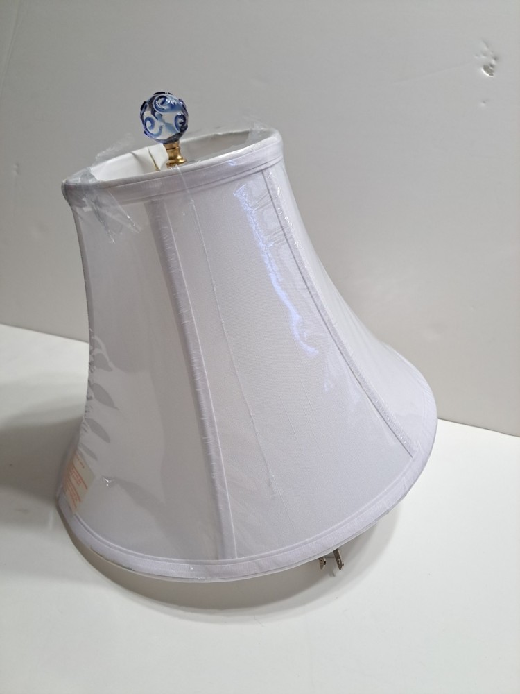 allen+roth Lamp Shade With Final, Socket, & Harp