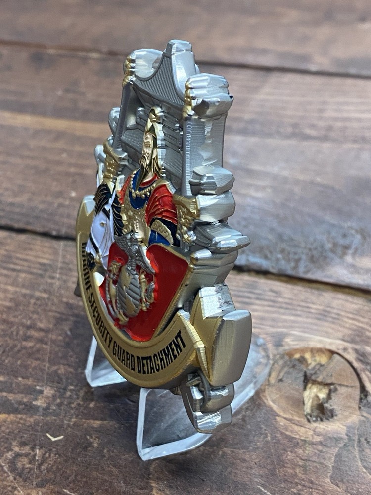 USMC MSG Ulaanbaatar, Mongolia - Marine Security Guard Challenge Coin Embassy