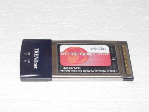 TRENDNET WIRELESS PCMCIA PC CARD 802.11B