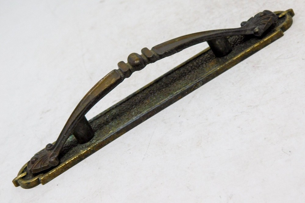 Hyer Drawer Handle Cabinet Pull & Back Plate 3" CTC offset 6.25" L - 10 Avail