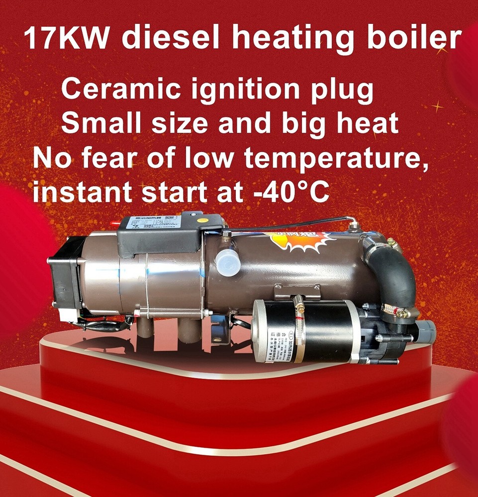17KW Car Diesel Heating Boiler 12v24v Vehicle Diesel Truck Engine Preheater