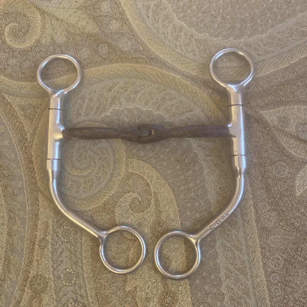 Maheu Handmade Western Sweet Iron Hinge Bit 5”