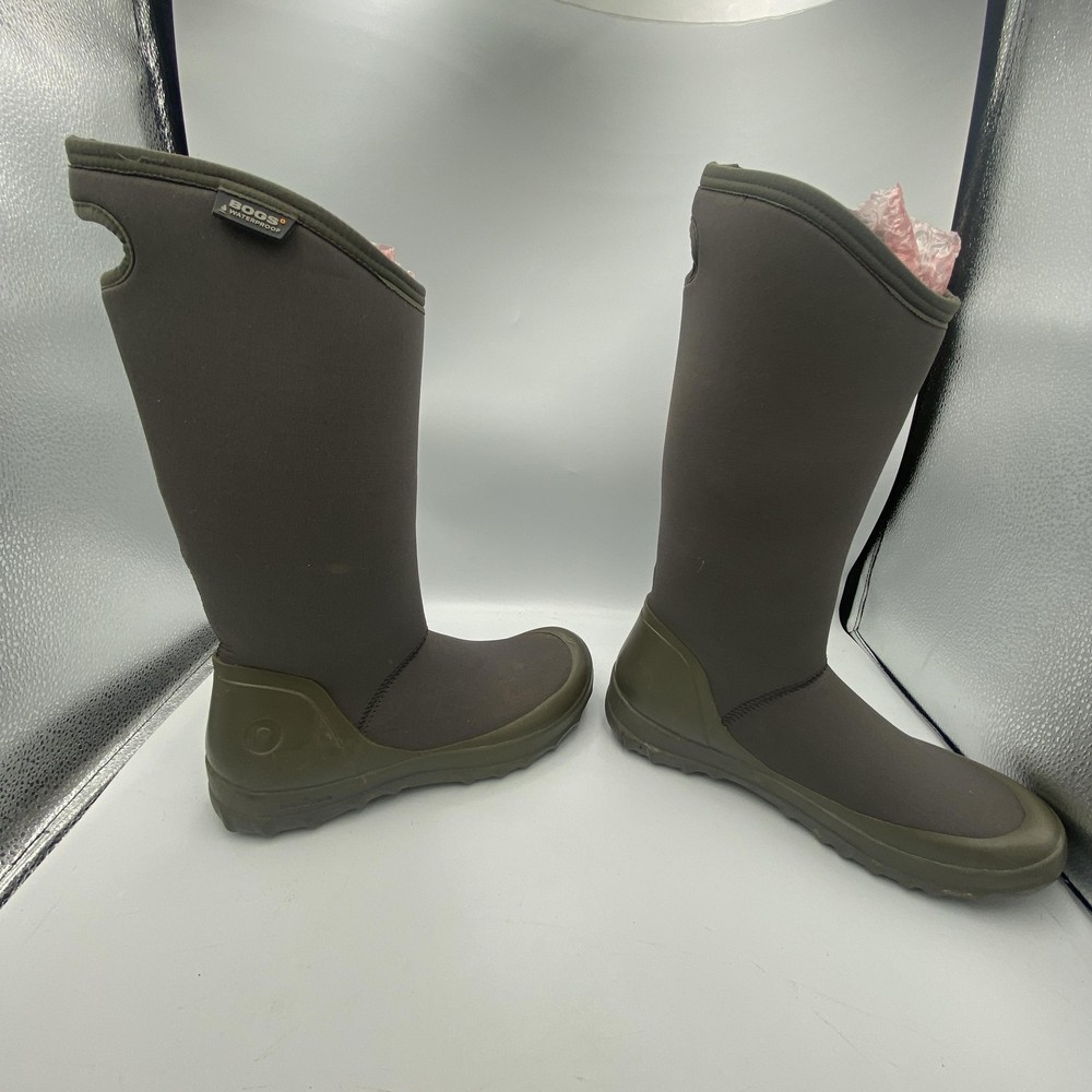 Bogs Boots Womens Size 8 Brown W Kettering Waterproof Neo-Tech Winter Snow